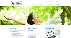 Desktop Screenshot of lucam-air.nl